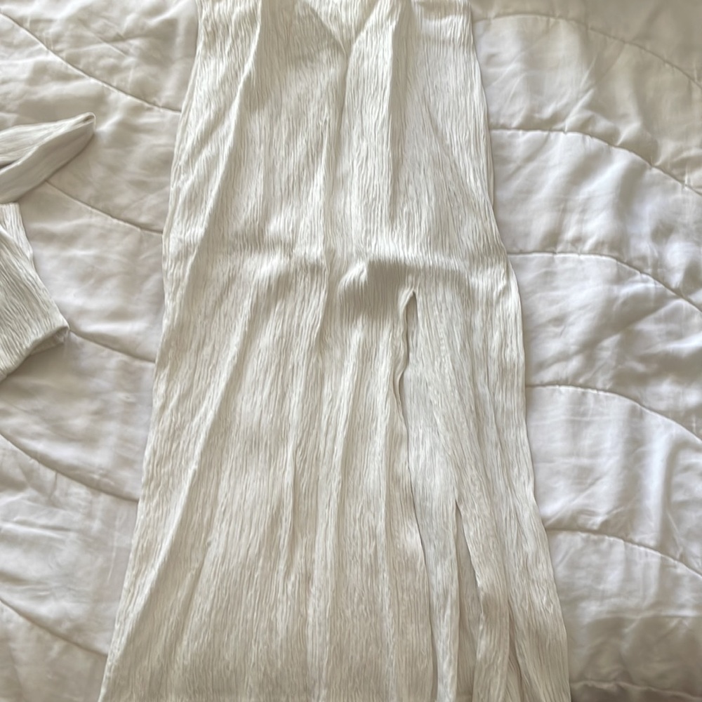 Zara Wrinkled Effect Crop and Skirt Set - Picture 6 of 6